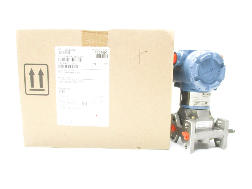 ROSEMOUNT 3051CD3A05A1AH3E5CN 0-1000PSI NSMP