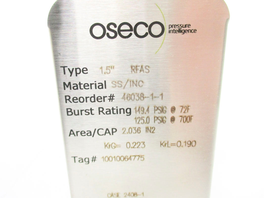 OSECO 46038-1-1 149.4PSI 700'F NSMP