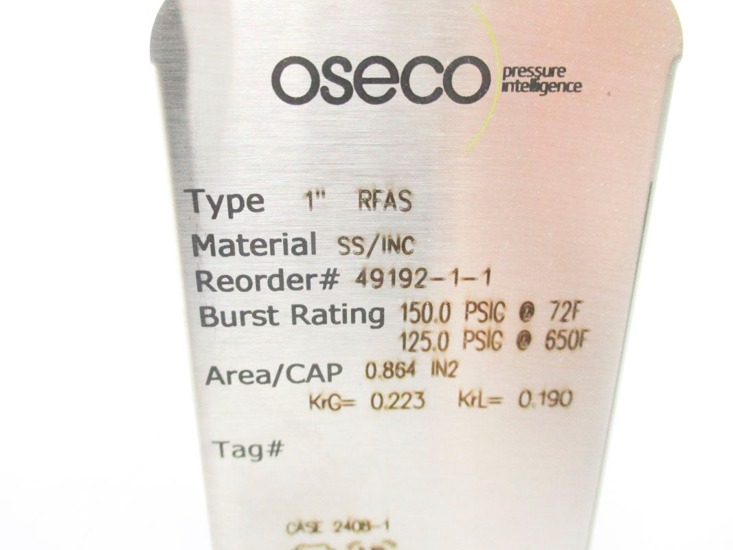 OSECO 49192-1-1 150.0PSI 650'F NSMP