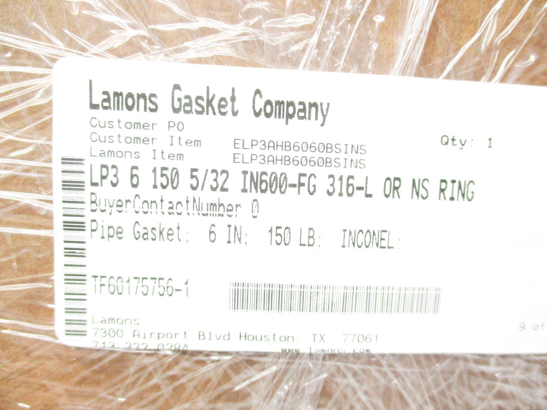 LAMONS ELP3AHB6060BSINS 6" NSMP
