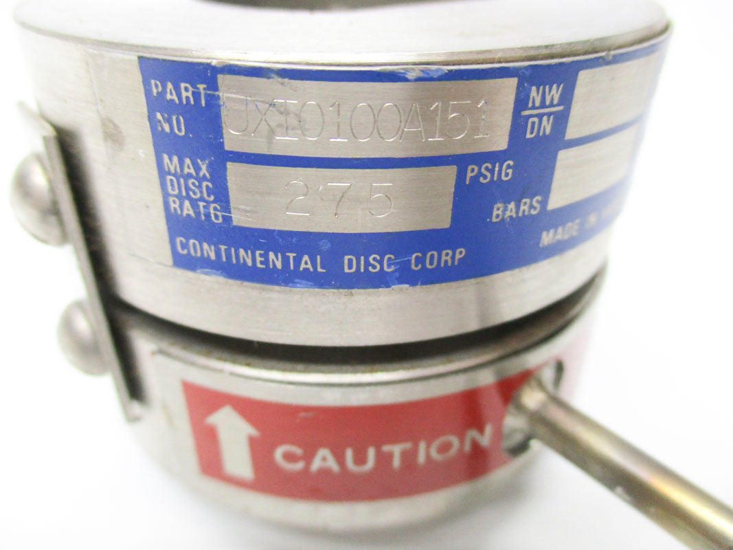 CONTINENTAL DISC UXI0100A151 275PSI NSNP
