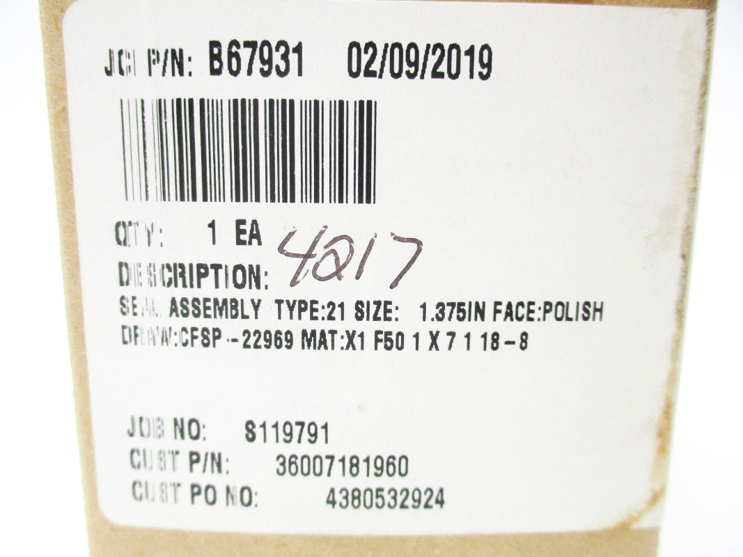 JOHN CRANE B67931 NSMP