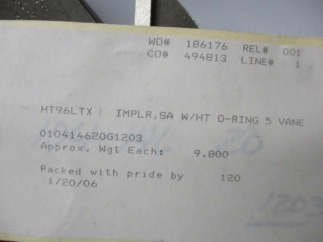 IMPELLER 536381 HT96LTX NSNP