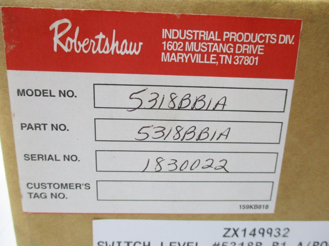 ROBERTSHAW 5318BB1A 100-240VAC NSMP