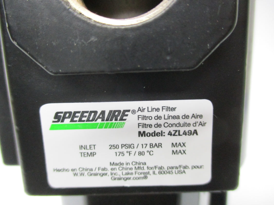 SPEEDAIR 4ZL49A 250PSI 175'F NSMP