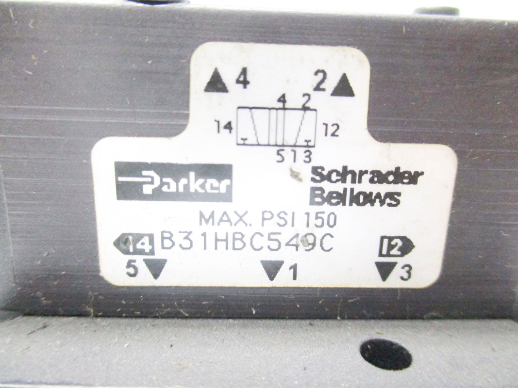 PARKER B31HBC549C 150PSI NSNP