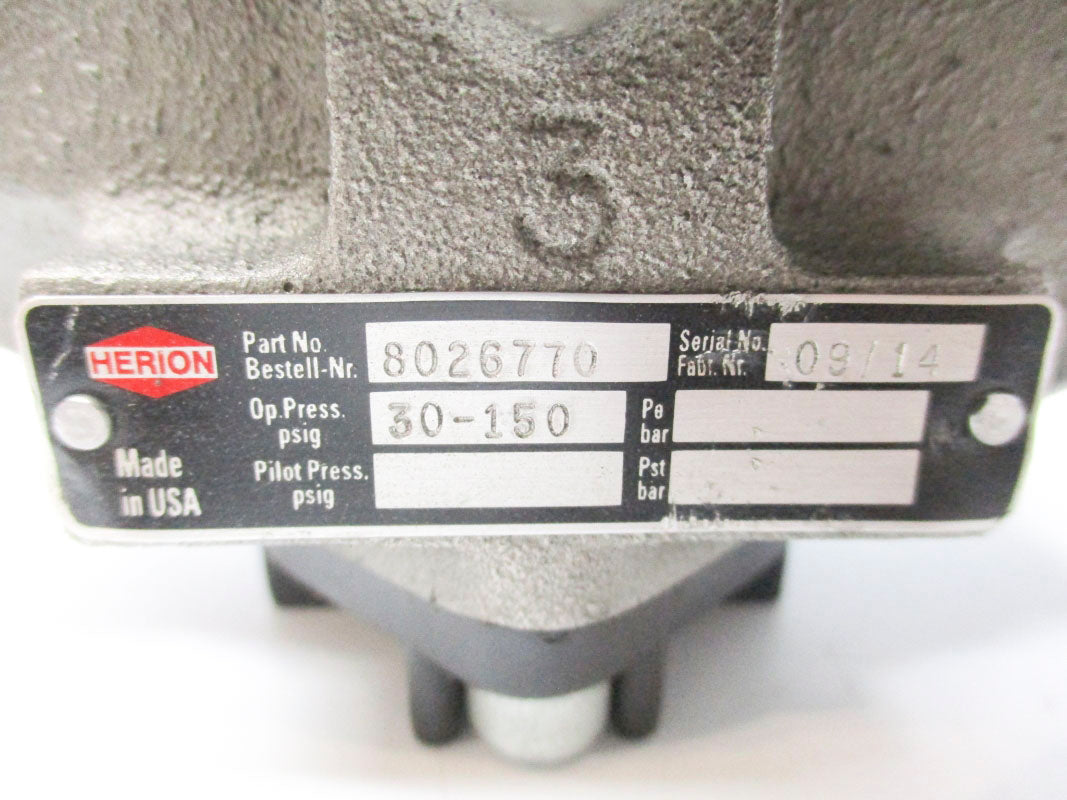 HERION 8026770 30-150PSI NSNP