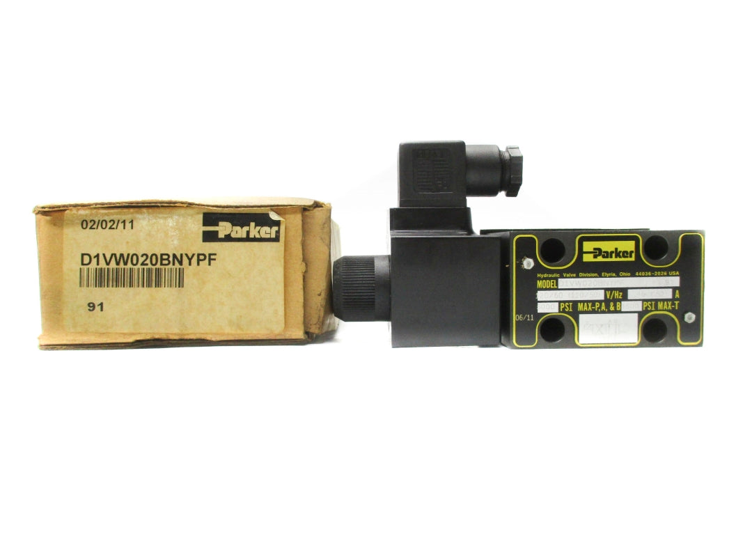 PARKER D1VW020BNYPF91 110/120V .46-.52A 5000PSI NSMP