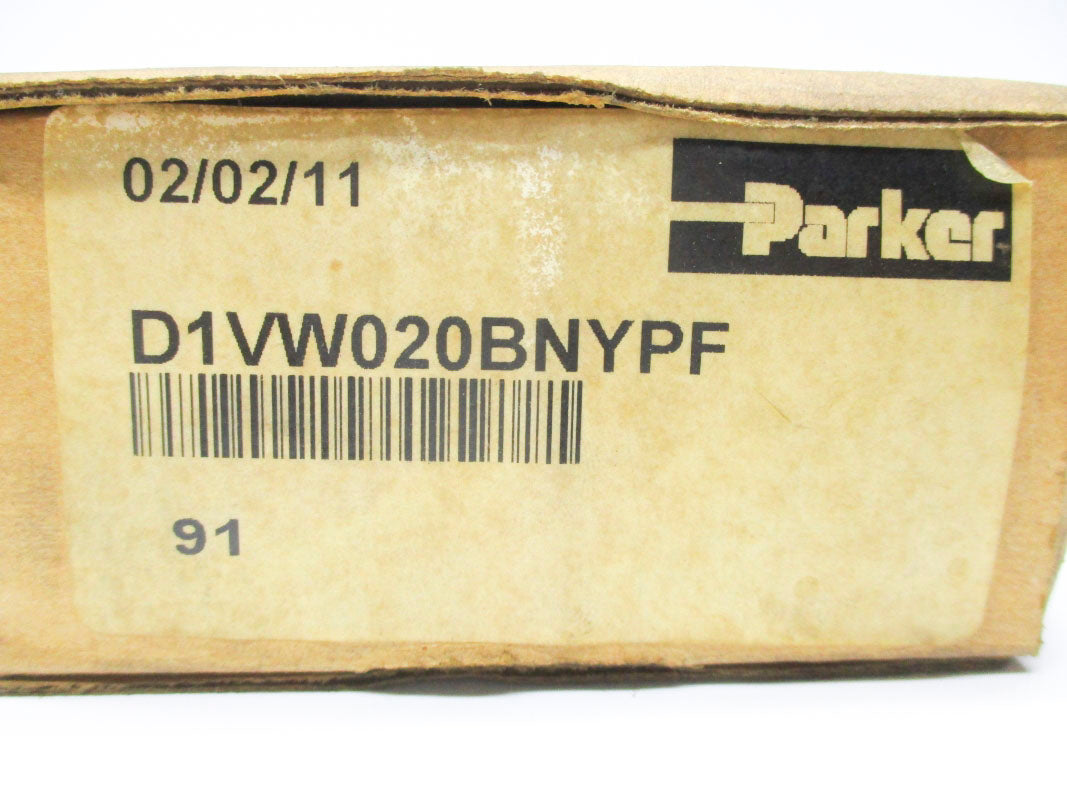 PARKER D1VW020BNYPF91 110/120V .46-.52A 5000PSI NSMP