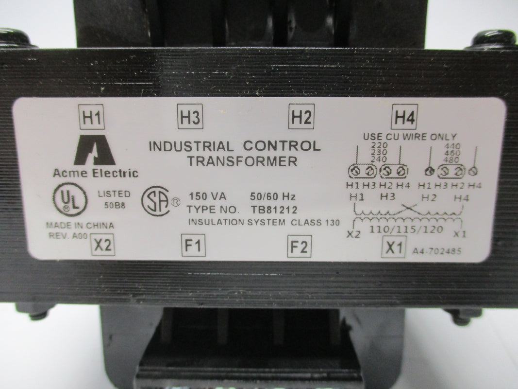 ACME ELECTRIC TB81212 480V NSMP