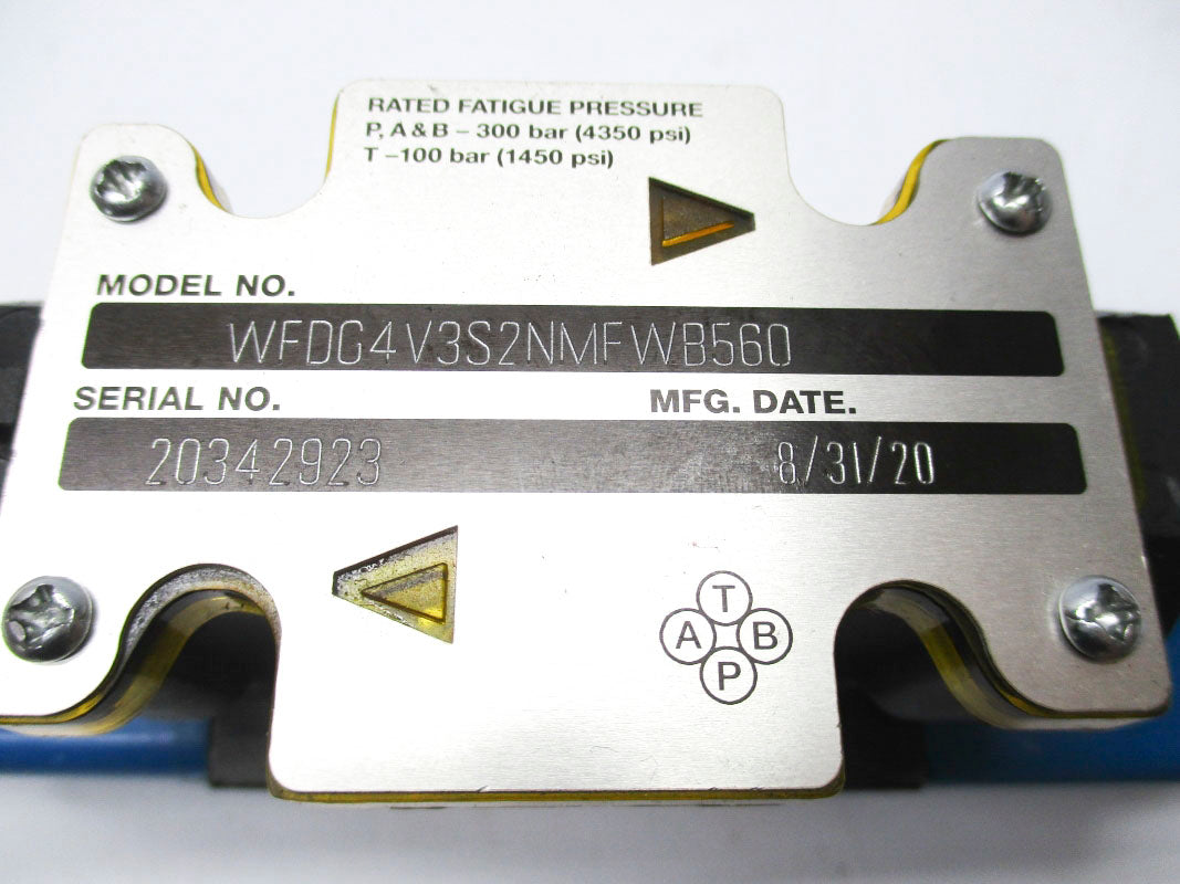 VALVE WFDG4V3S2NMFWB560 4350PSI 110VAC NSNP