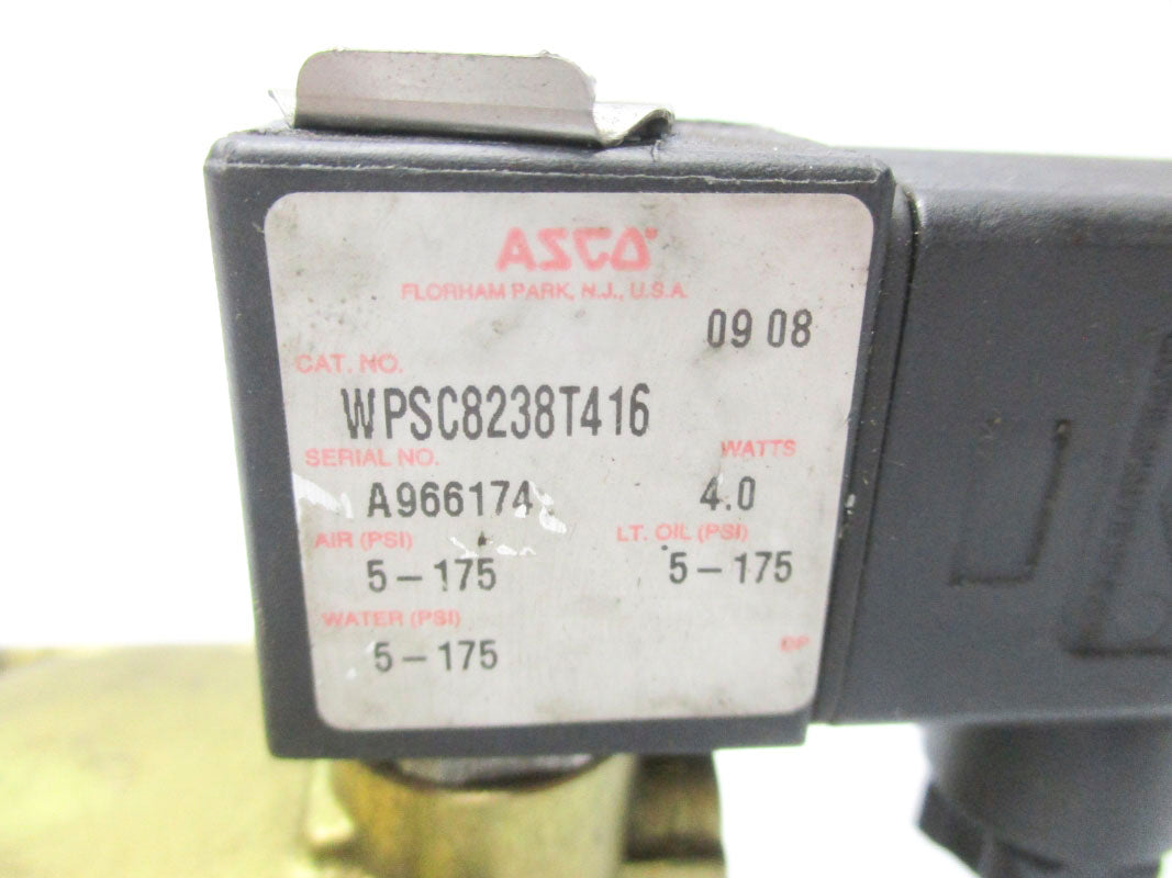ASCO WPSC8238T416 120VAC 5-175PSI NSNP