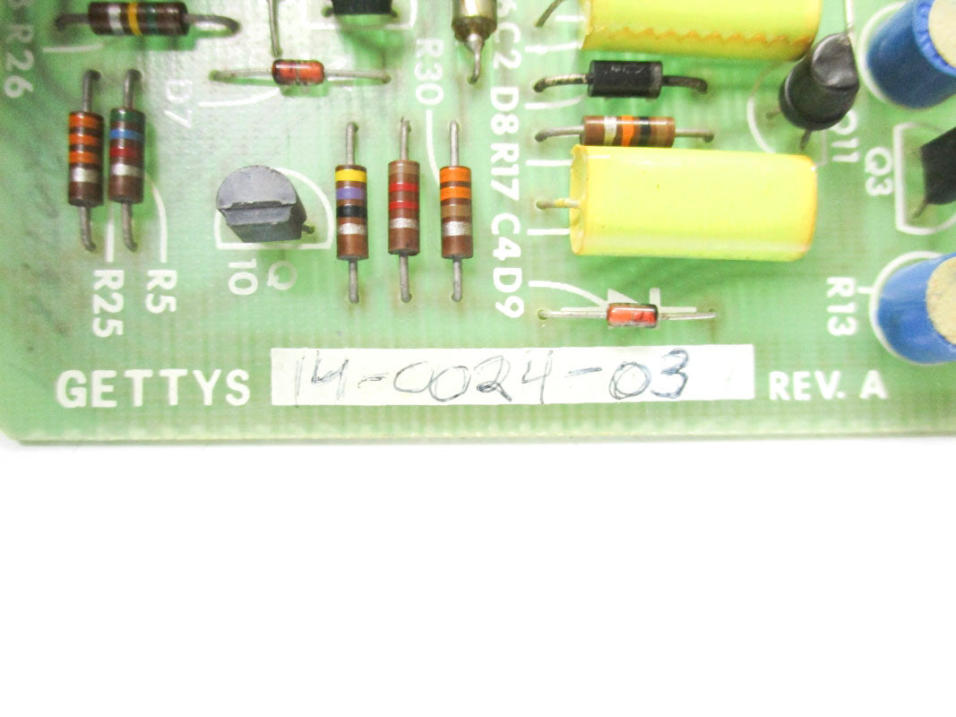 GETTYS 14-0024-03 REV. A UNMP