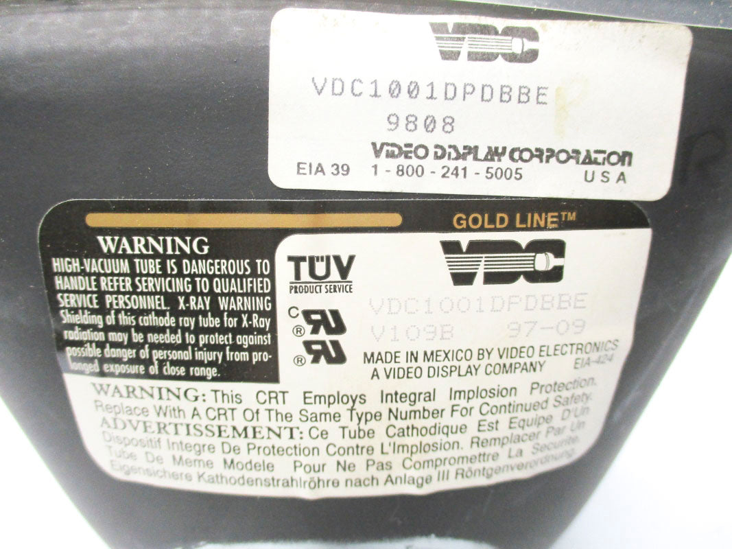 VIDEO DISPLAY VDC1001DPDBBE NSNP