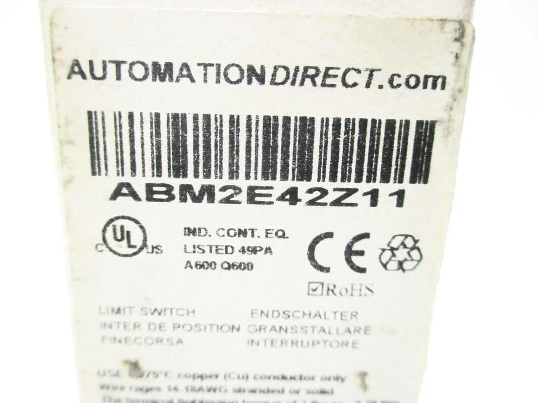 AUTOMATION DIRECT ABM2E42Z11 400V 1.8A NSMP