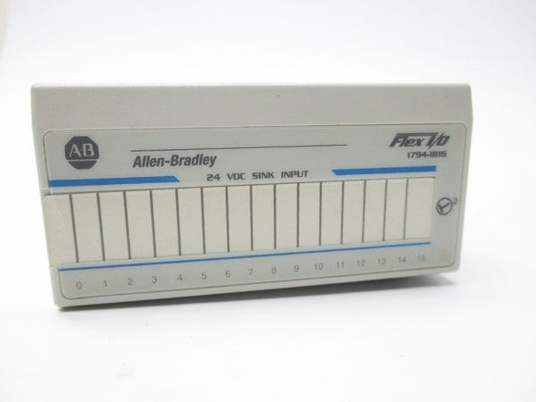 ALLEN BRADLEY 1794-IB16 SER. A 10-31.2VDC REV. B01 NSMP