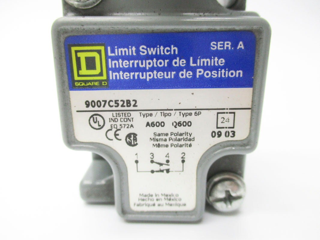 SQUARE D 9007C52B2 SER. A NSNP