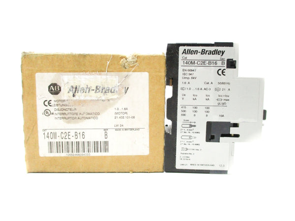 ALLEN BRADLEY 140M-C2E-B16 SER. B 690V 1.0-1.6A NSMP