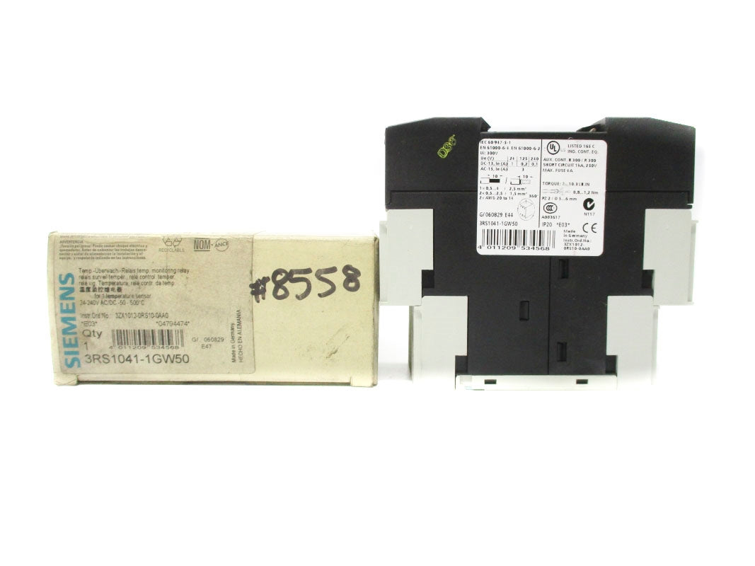 SIEMENS 3RS1041-1GW50 24-240VAC/DC NSMP