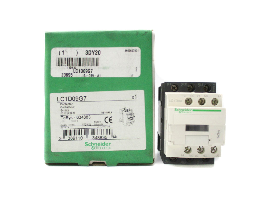 SCHNEIDER ELECTRIC LC1D09G7 120V NSMP