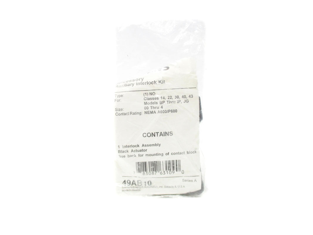 SIEMENS 49AB10 SER. A NSMP