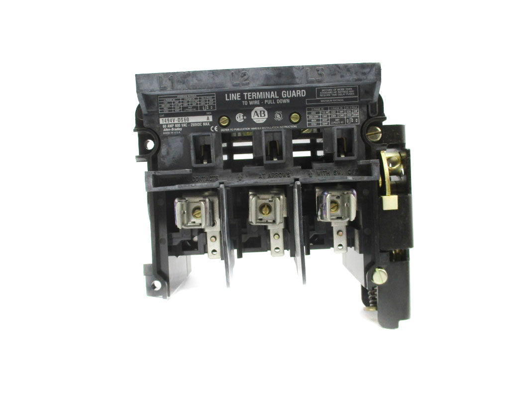 INDUSTRIAL SPARE PART 1494V-DS60 SER. A 600VAC 60A NSNP