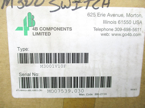 4B COMPONENTS M3001V10F 24-240VAC/DC NSMP