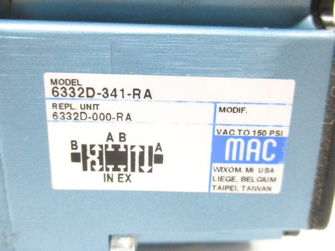 MAC 6332D-341-RA 150PSI NSMP