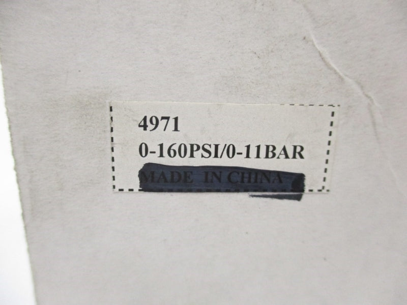 GAUGE 4971 0-160PSI NSMP