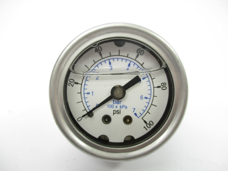 GAUGE WS-PE-GAGE-123 0-100PSI 1/8" NSMP