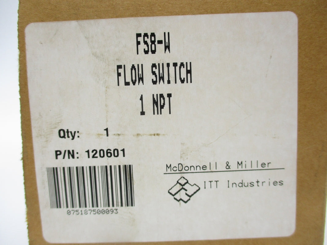 MCDONNELL & MILLER 120601 FS8-W 1" NSMP