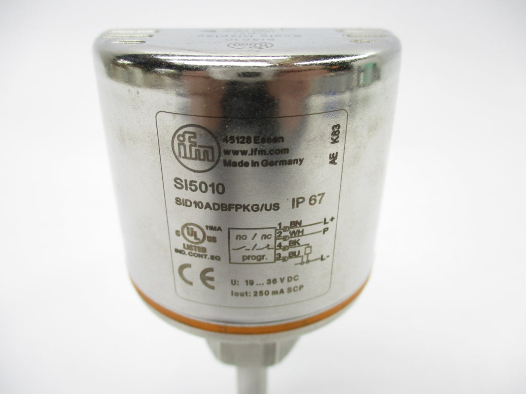 IFM EFECTOR SID10ADBFPKF/US SI5010 19-36VDC NSNP