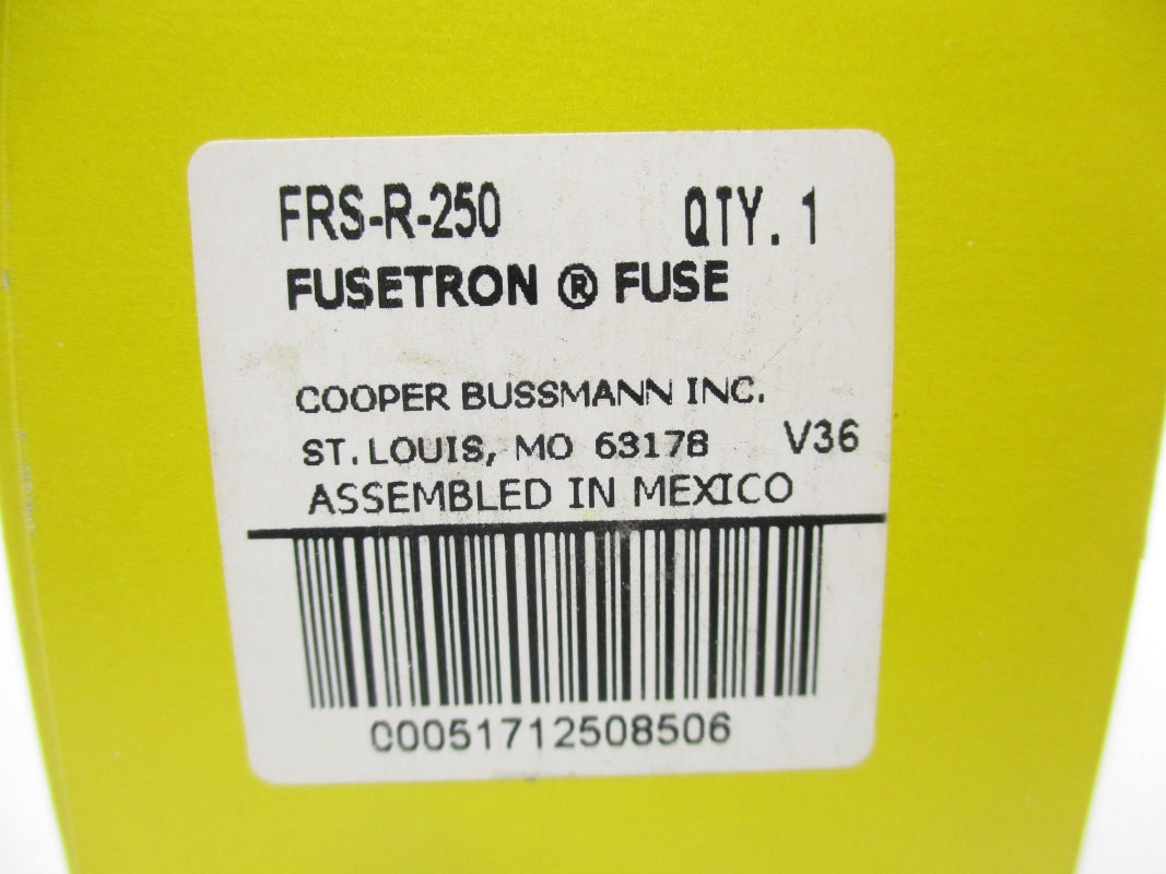 BUSSMANN FRS-R-250 600VAC 250A (YL/GR) NSMP