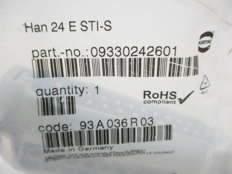 HARTING 09330242601 HAN24ESTI-S NSMP