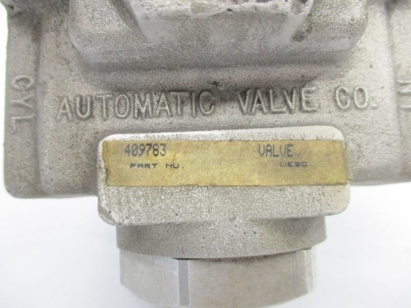 AUTOMATIC VALVE 409783 NSNP
