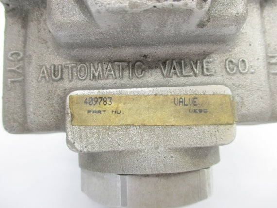 AUTOMATIC VALVE 409783 NSNP
