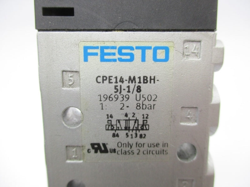 FESTO CPE14-M1BH-5J-1/8 196939 24VDC NSNP