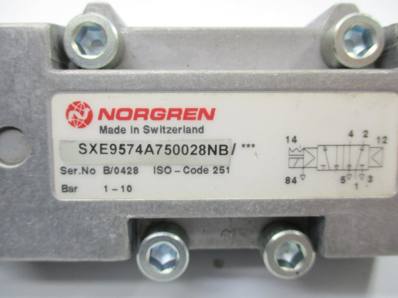 NORGREN SXE9574A750028NB NSNP