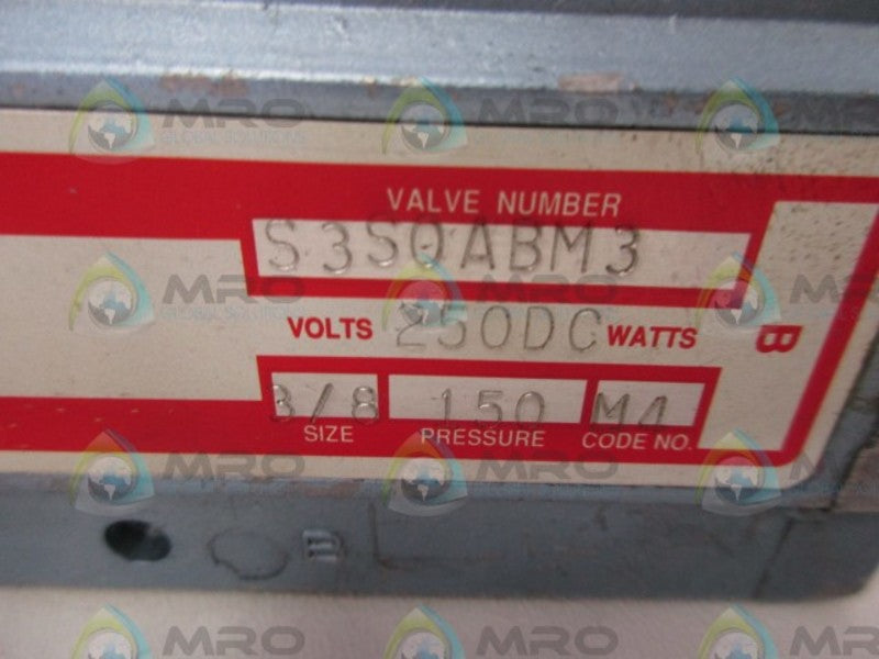 MEGA VALVE S3S0ABM3 DIRECTIONAL CONTROL VALVE UNMP