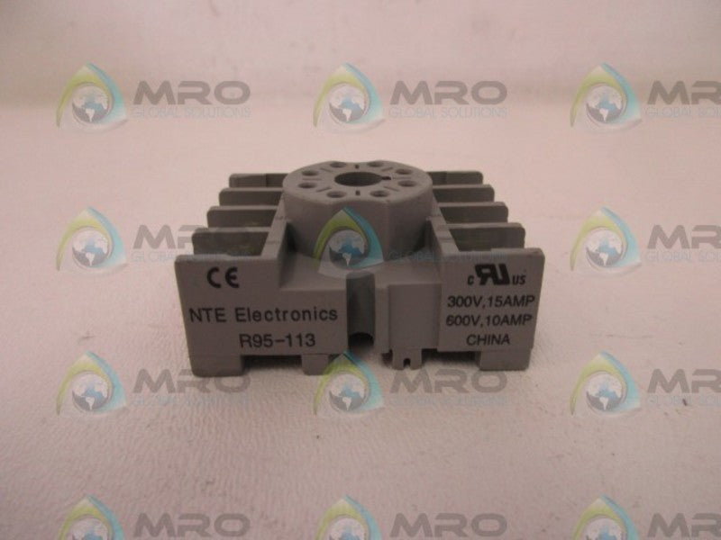NTE R95-113 SOCKET RELAY BASE *NEW NO BOX*