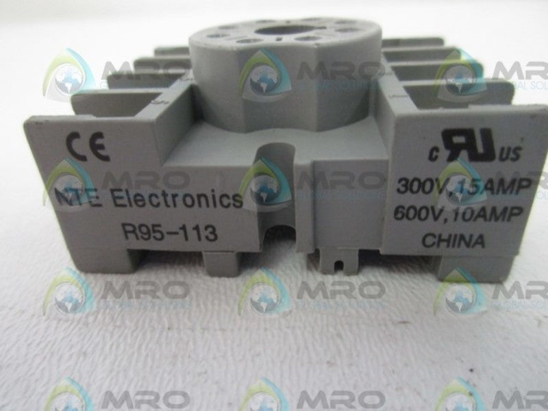 NTE R95-113 SOCKET RELAY BASE *NEW NO BOX*