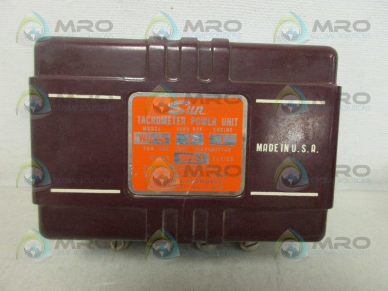 SUN ELECTRIC WPA-1 TACHOMETER POWER UNIT UNMP