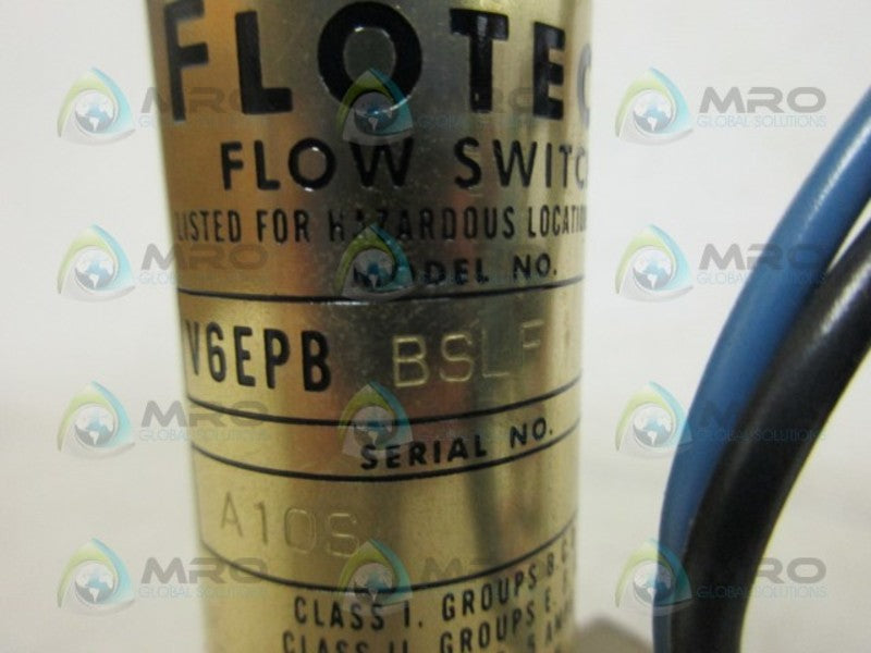 FLOWTECT V6EPBBSLF FLOW SWITCH NSNP