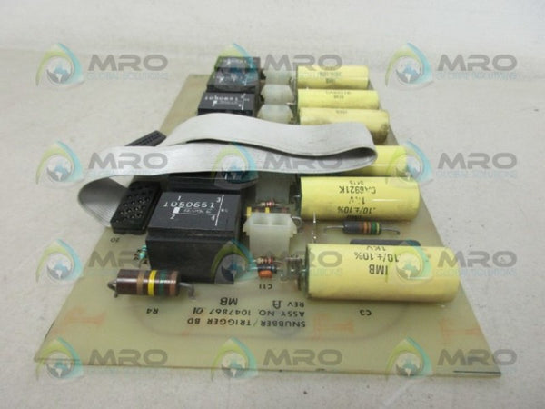 BOSTON 104786701 SNUBBER/TRIGGER BOARD UNMP