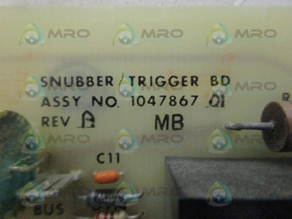 BOSTON 104786701 SNUBBER/TRIGGER BOARD UNMP