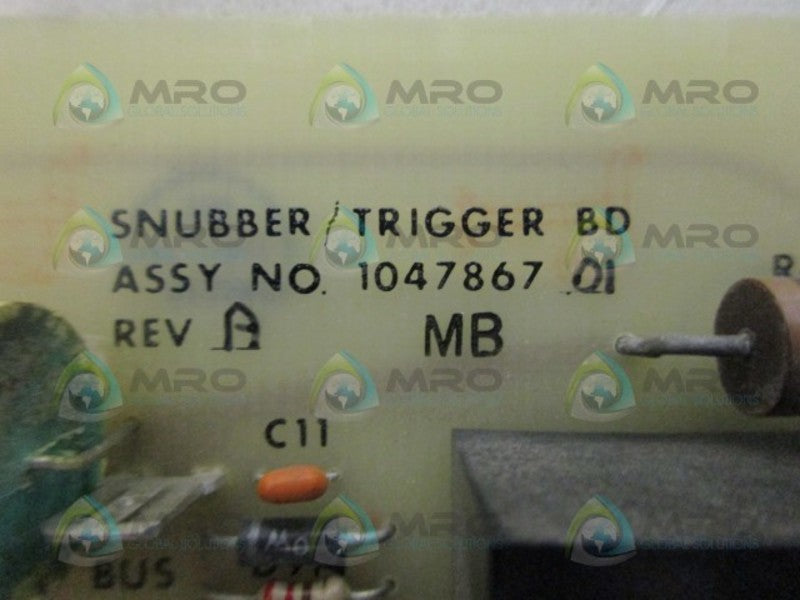 BOSTON 104786701 SNUBBER/TRIGGER BOARD UNMP