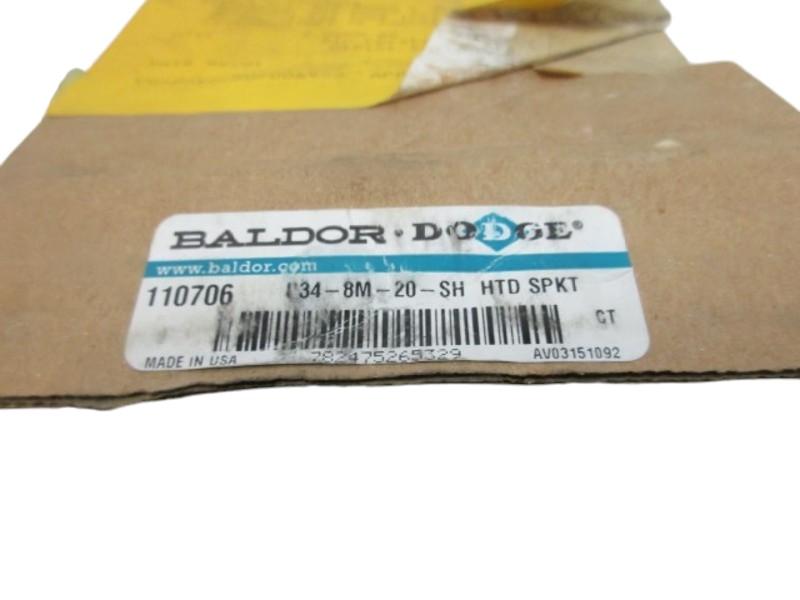 BALDOR 34-8M-20-SH SPROCKET NSMP