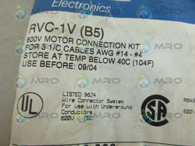 TYCO RVC-1V MOTOR CONNECTION KIT NSMP