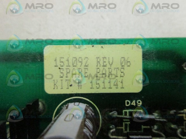 ALLEN BRADLEY 151092 DRIVER BOARD UNMP