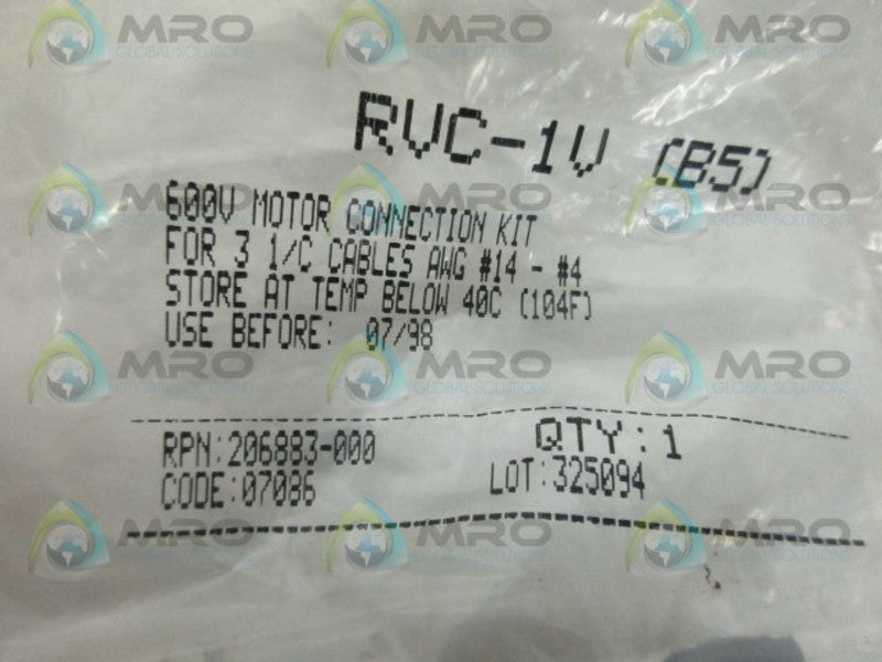 RAYCHEM RVC-1V CONNECTING KIT NSMP